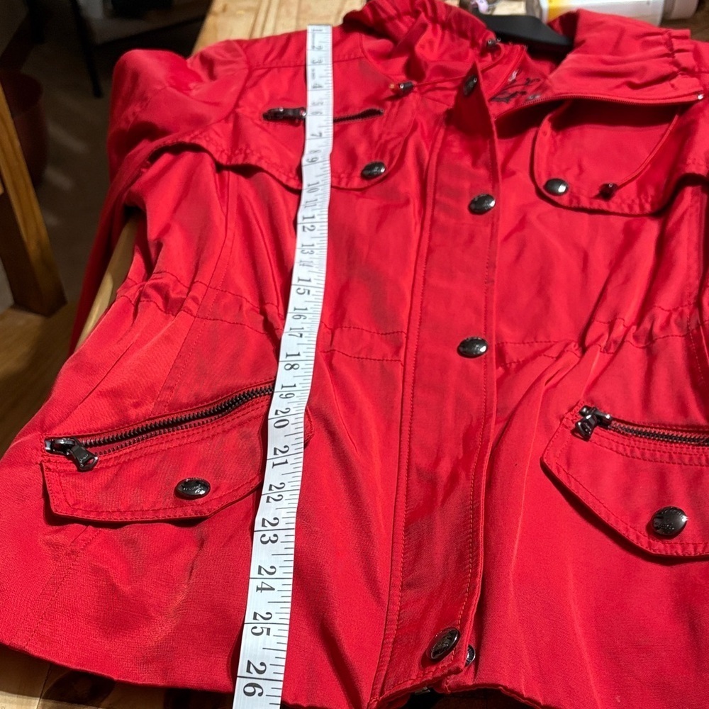 Guess Red Utility Jacket - Picture 12 of 12